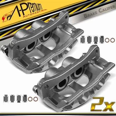 Pinza de freno A-Premium 2 piezas con soporte trasero para Dodge Ram 3500 2011-2018 4000 Foto 1 de 4