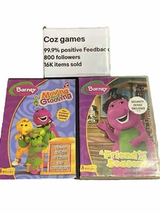 Barney MORE SONGS & A Friend For All Seasons & Moving & Grooving DVD’s Region 0 - Picture 1 of 8