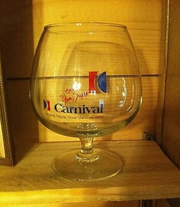 Carnival Cruise Line Brandy Glass * The Fun Ship * Snifter 18+ oz. - Picture 1 of 5