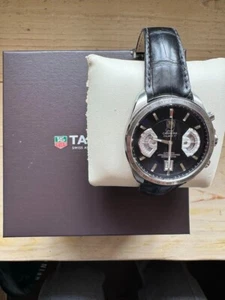 TAG Heuer Grand Carrera Calibre 17 CAV511A Analog Automatic Men's Watch Used - Picture 1 of 8