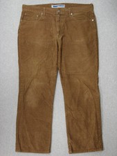 UG01441 **GAP** STRAIGHT FIT CORDUROY JEANS 38x30 (msr 39"x30") BROWN
