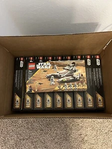 LEGO Star Wars Lot of 10: Republic Fighter Tank 75342 Set 187th Clone Trooper - Picture 1 of 8