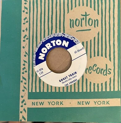 EXCELS Let's Dance / SWANKS Ghost Train 7" NEW back from the grave nuggets rock  - Image 1 of 2