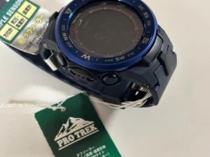 Casio Pro Trek PRG-330-2JF Solar ABC Watch 10ATM Lightweight New, unused JAPAN - Picture 1 of 13