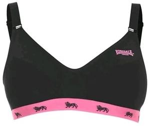 28A Lonsdale Ladies Extra Support Low Impact Sports Bra - 50% OFF 28A - Picture 1 of 3