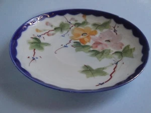 Vintage Porcelain 5.5" Plate Decorative Floral Made in Japan  - Picture 1 of 6