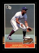 1985 Donruss Highlights #11 George Brett   NM X2631931