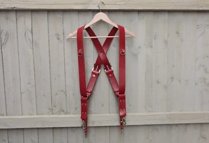 Dual Camera Straps Harness Genuine Leather Shoulder Quick Release Ajustable Slin - Picture 1 of 88