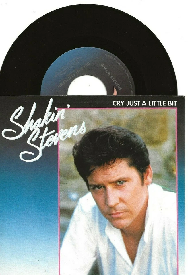 SHAKIN' STEVENS CRY JUST A LITTLE BIT 1983 SINGLE FROM NETHERLANDS - Image 1 of 1
