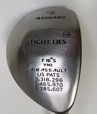 Adams Tight Lies Air Assault madeira Fairway 16 graus grafite destro - Imagem 1 de 4