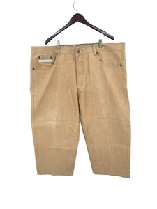 Akademiks Jeans Herren Größe 46x32 Khaki Braun Jeanius Society Wide Leg Hip Hop Y2K - Bild 1 von 12