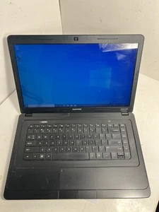 Compaq CQ57 Intel Celeron B800 @1.5 GHz 2GB RAM 320GB HDD WIN 10 Pro w/ charger! - Picture 1 of 11