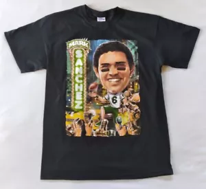 Mark Sanchez NY Jets #6 Caricature Graphic T-Shirt Mens SZ M Black 2010 NWOT - Picture 1 of 7