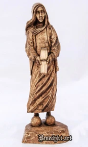 Scultura in legno | RAGAZZA CON FIAMMIFERI | Benedykt Janaszek - Imagen 1 de 1