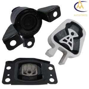 Set of 3 Engine Motor & Trans Mount Fit For 13-20 Ford Fusion Sedan 4-Door 2.5L - Picture 1 of 14