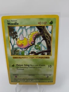 Juego base Weedle 069/102 (sin sombras) regular - Imagen 1 de 2
