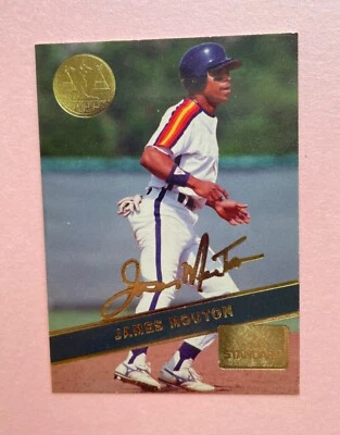 1994 Signature Rookies Gold Standard James Mouton #GS11 Houston Astros - Image 1 of 2