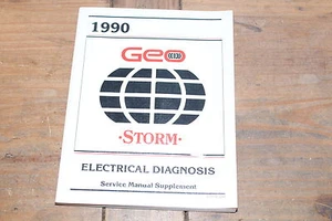 Geo Storm Electrical Diagnosis ST373-90 EDM 1990 GM Shop Service Manual - Bild 1 von 5