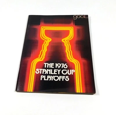 1975-76 Philadelphia Flyers vs Montreal Canadiens NHL Hockey Playoff Program - Image 1 of 2