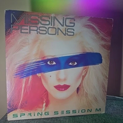 Missing Persons–Spring Session M–1982 Capitol–ST-12228 Vinyl Record LP Foto 1 de 4