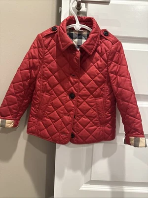 Abrigo chaqueta Burberry niña talla 4 Foto 1 de 4
