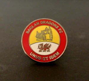 BAGLAN DRAGONS FOOTBALL CLUB - WALES - BUTTERFLY PIN BADGE - Picture 1 of 1