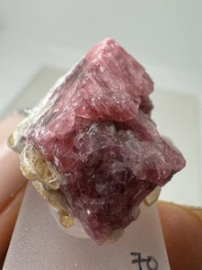 SPINELL Kristall (12.4gr) Pink Spinel Crystal, Mahenge - Picture 1 of 8