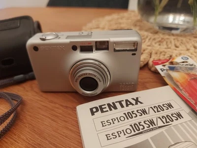 Pentax Espio 120SW AF 28-120 Zoom 35mm  Film Camera Tested & Working Perfectly  - Image 1 of 4
