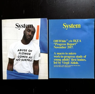 System Magazine • Issue 10 • Virgil Abloh • Off-White • IKEA 2017 • Teller Foto 1 de 4