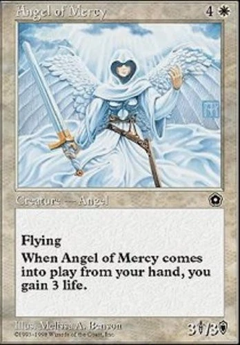 Angel of Mercy - Portal Second Age # MTG Magic The Gathering - Image 1 of 1
