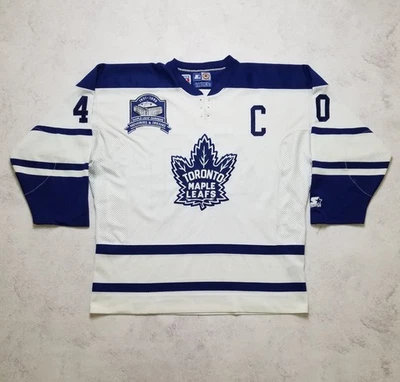 Toronto Maple Leafs #40 Captain Starter 1999 Memories & Dreams NHL Jersey XL - Image 1 of 4