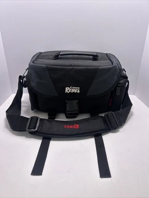 Canon Rebel Camera Carry Shoulder Bag Case Multi Compartment Lens Accessories - Image 1 of 4
