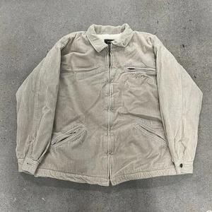 Vintage RUSTY Surfboards Corduroy Jacket Size Large Sherpa Lined - Picture 1 of 7