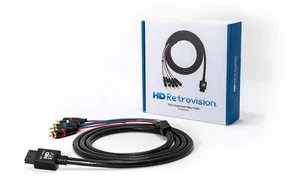 HD Retrovision Wii/Wii U Premium YPbPr Komponenten Video Kabel - Bild 1 von 9