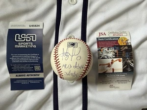 FERNANDO TATIS JR. AUTOGRAPHED MLB 50TH ANNIVERSARY BASEBALL EL NINO JSA 202020 - Picture 1 of 6