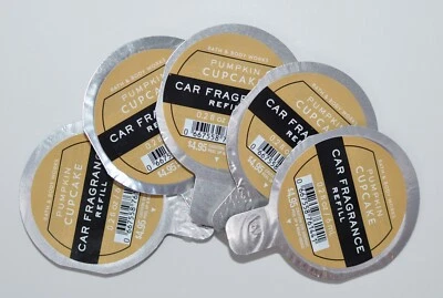 5 BATH BODY WORKS CALABAZA CUPCAKE PERFUMADO PORTÁTIL FRAGANCIA RECARGA COCHE AMBIENTADOR Foto 1 de 4