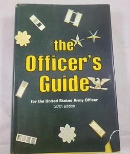 Vintage 1973 The Officers Guide US United States Army 37th Edition HC Book - Picture 1 of 5