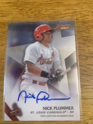 2015 Bowman’s Best Auto Best Of 15 Nick Plummer - Image 1 of 2
