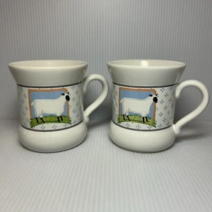 2 VTG Vandor Country Collection Pelzman Designs ~ Sheep / Red Barn, Farmhouse - Picture 1 of 17