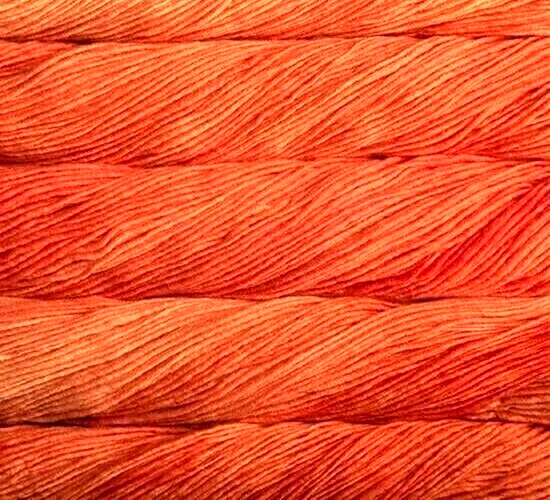 TIGER LILY Naranja Calabaza Otoño 100gr Madeja Malabrigo PEOR Lana Merino HILO Foto 1 de 1