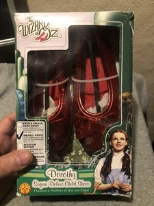The Wizard of Oz Dorothy Child Shoes (Small) Sequin Deluxe - Picture 1 of 4