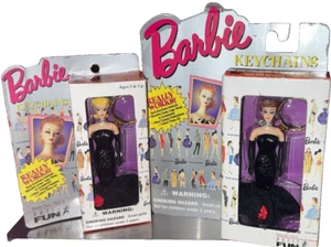 Barbie 1995 Original 1959 Replica Barbie Schlüsselanhänger Set blond & brünett - Neu in OVP - Bild 1 von 2