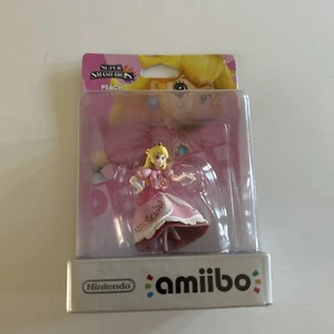 Peach Super Smash Bros Nintendo Amiibo Figure Brand New Factory Sealed - Picture 1 of 5