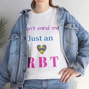 ABA Therapist T-Shirt, Unisex Autism Behavior Analyst Tee, Comfortable Casual - Picture 1 of 7