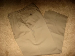 Pantalones de vestir de lana forrados RALPH LAUREN tostados para hombre 31 x 30 - Imagen 1 de 1