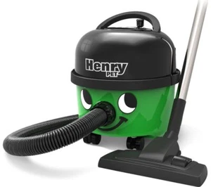 Numatic PET200-11 Henry Pet Cylinder Vacuum Cleaner Bagged Hoover 9L Green - Picture 1 of 8
