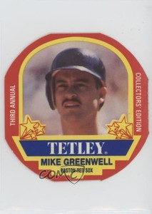 1990 Tetley Tea Discs Mike Greenwell #18