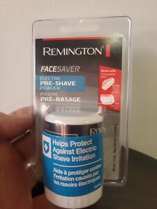 Remington Face Saver Electric Pre Shave Powder 2.1 oz SEALED Helps Irritation