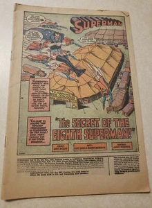 Superman Vol 35 #269 November 1973 Comic Book No Cover Page - Picture 1 of 3