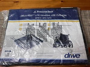 New Sealed OTC Drive Medical Gel-U-Seat Lite General Use Cushion 24x18x2" 8040-9 - Picture 1 of 4
